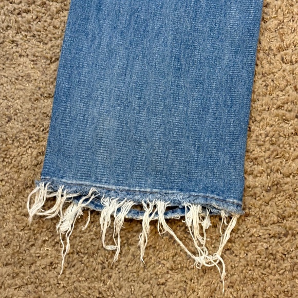 Flying Monkey Jeans High Rise Distressed Flare Light Wash Torn Women's 28 - Picture 8 of 10